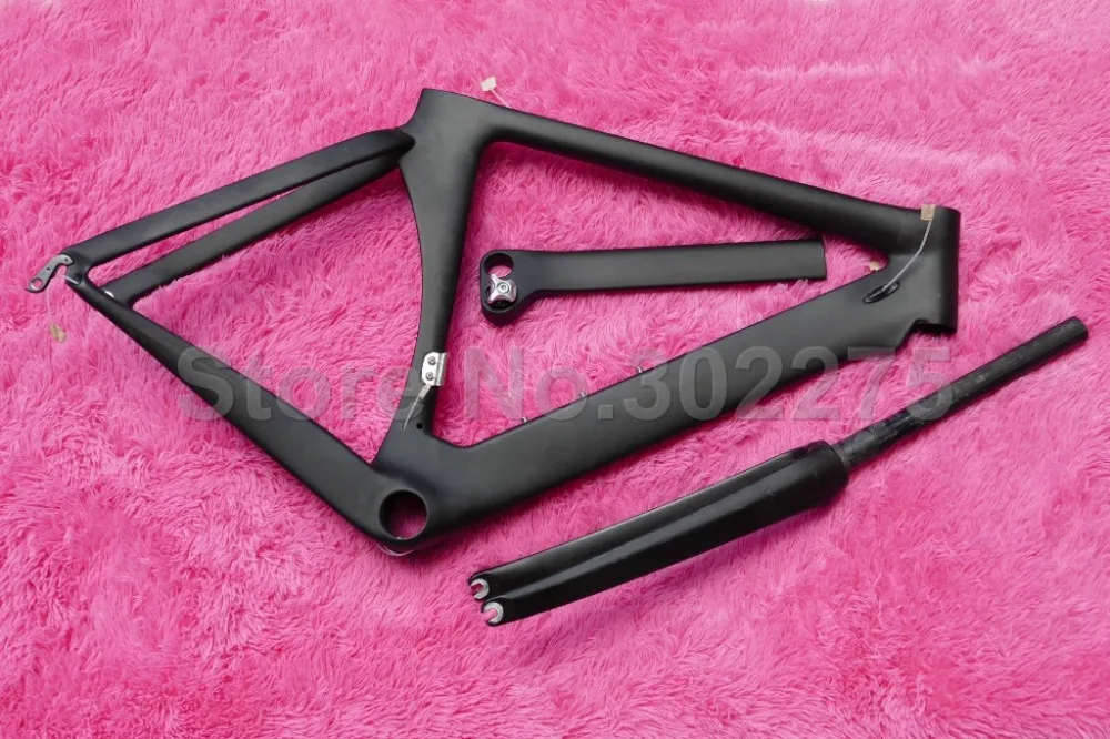

(Free Cage) Toray Carbon Full Carbon Fiber Road Bike Bicycle Cycling Frame + fork + Seatpost + Seat Plug + BB + Headset