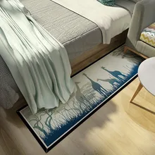 PAYSOTA ковер для спальни длинный домашний коврик в поисках стихов и удаленной воды нескользящий прикроватный коврик