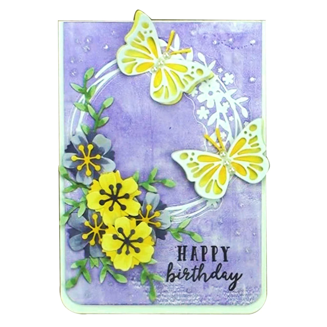 

Cutting Die1pc Flower Leaf Metal Cutting Dies Spring Garden Build Up Collage Scrapbook Card Paper Craft Punch Art Cutter 5x4.5cm