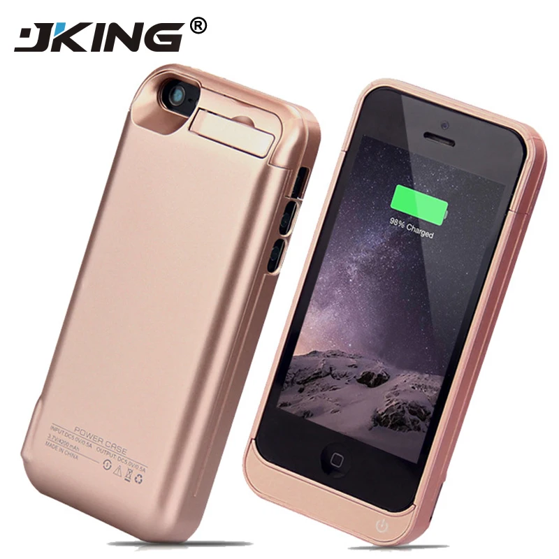 JKING 4200mAh Portable Backup External Battery Charger Case Power Bank