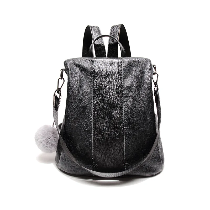 

2018 Vintage Women Backpacks Leather Female Travel Shoulder Bag Genuine Leather Backpack Women Bag Ladies Shoulder Ladies C569