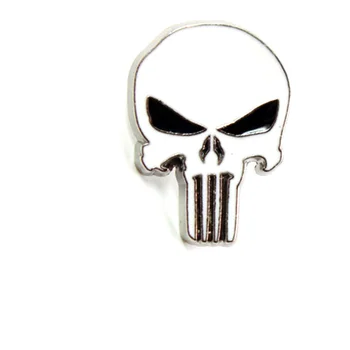 

Marvel Punisher Terminator Skull Lapel metal Pins Brooch Pin Badge Lodge with skull gift for men women fashion jewelry bag cloth