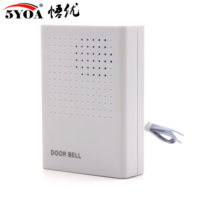Door Bell 12V Wired and Battery two types Doorbell for Door Access Control System ding-dong sound 3