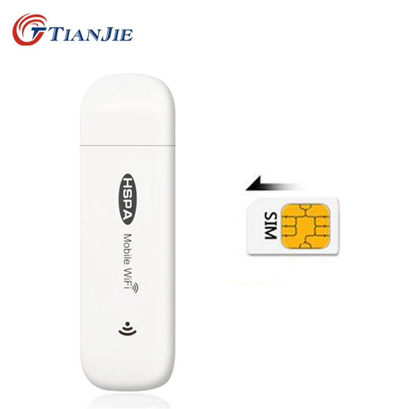 Автомобильные роутеры TIANJIE 3G Мобильная точка доступа Wi Fi модем Mifi USB HSPA 7 2 м мини