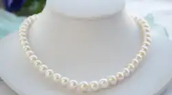 Песня voge gem nanJ1098 круглый белый жемчужное ожерелье