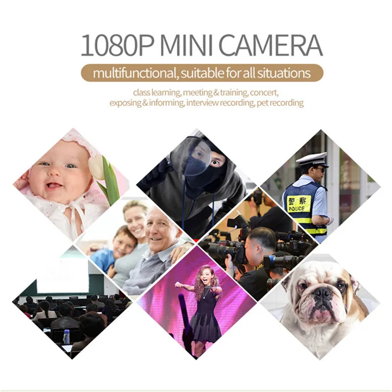 SQ11 HD 1080P Автомобильный домашний CMOS датчик ночного видения Видеокамера микро камера s мини камера DVR DV регистратор движения видеокамера SQ 11