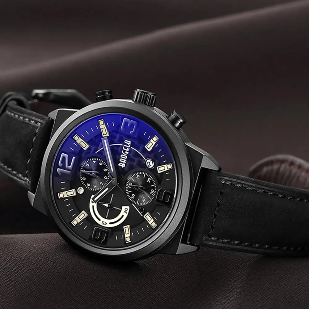 Buy BAOGELA Luxury Brand Quartz Watches Men analog