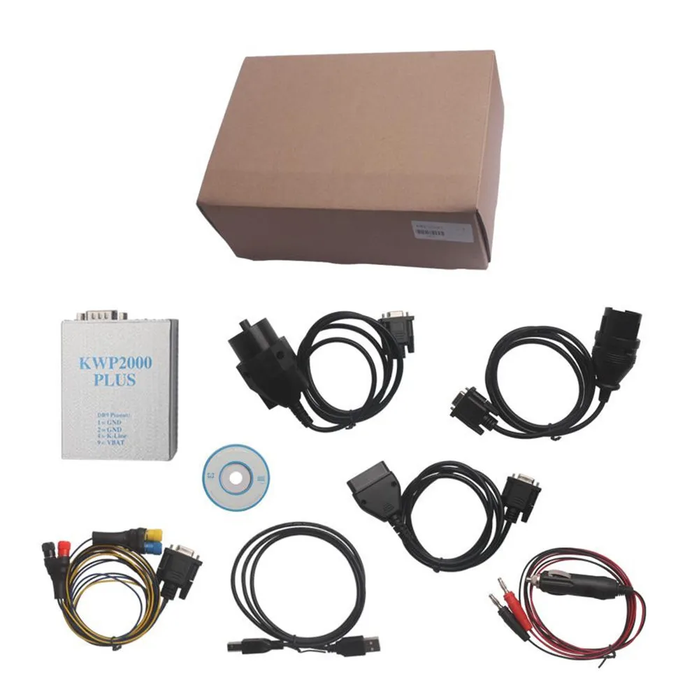 Новый KWP 2000 Plus ECU Remap Flasher KWP200 с несколькими языками для чтения и записи