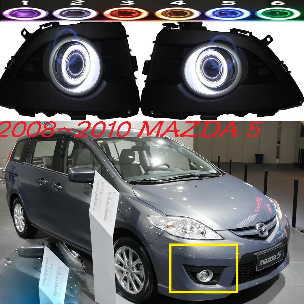1 комплект фары бампера автомобиля для Mazda 5 мазда5 противотуманные фары, галогенные 2013~ /2008~ 2012y автомобильные аксессуары противотуманные фары для мазда5 фары