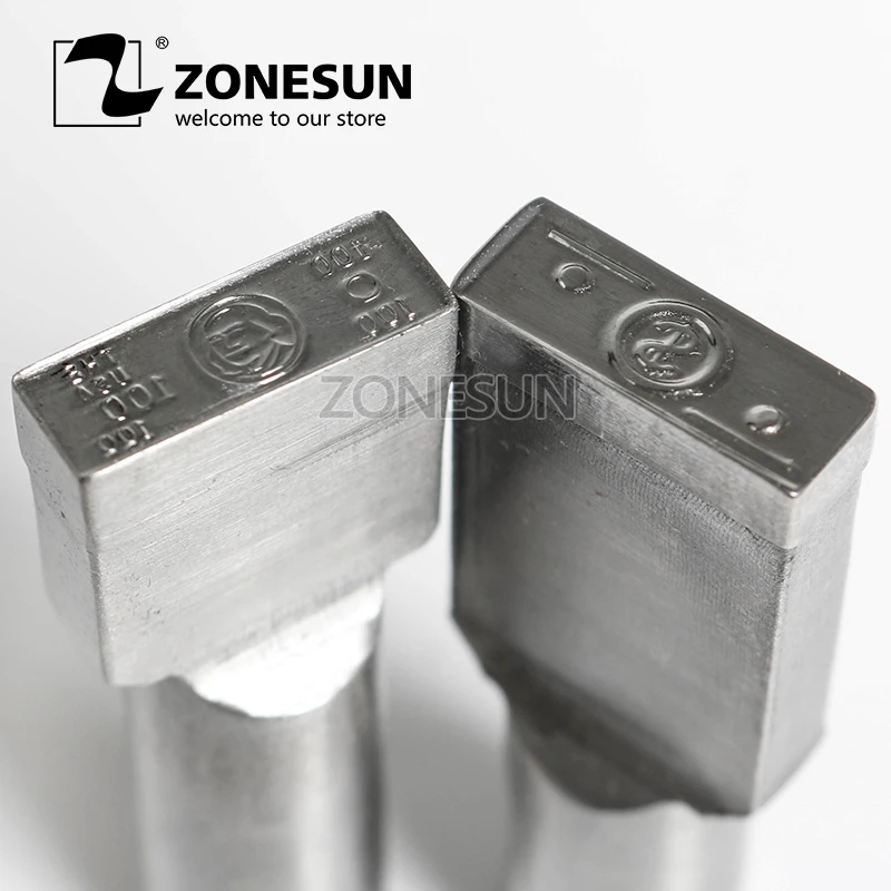 

ZONESUN USD shaped logo customized milk tablet slice die Stamp precision punch die mold sugar tablet press tool TDP 0/1.5/3