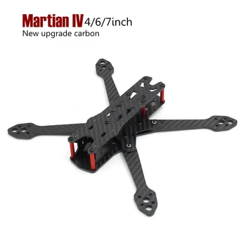 

Martian IV 4inch 195mm 6inch 255mm 7inch 285mm with 4mm Thickness Arm Frame Kit FPV Racing quadcopter drone kit