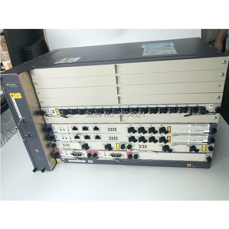 Huawei GPON OLT MA5683T 10G olt с 2 * SCUN + 2 * PRTE + 2 * X2CS + 1 * GPFD C +, Hua wei optic OLT