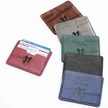 3 Bits High Quanlity PU Leather Card Case Business Card Holder Men Women Credit Passport Card Bag ID Passport Card Wallet etya 20 bits cartoon cute credit card holders case pu leather women id business bus card passport holder card bag wallet bag