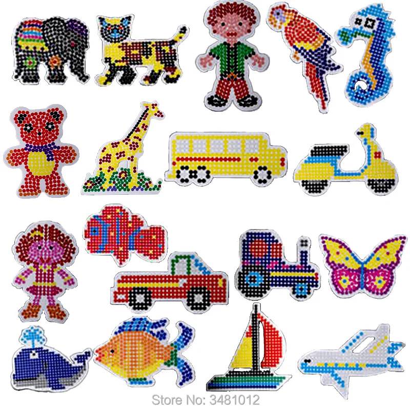 2 шт. бусины 5 мм для детского творчества|kids educational toys|educational toysperler beads |