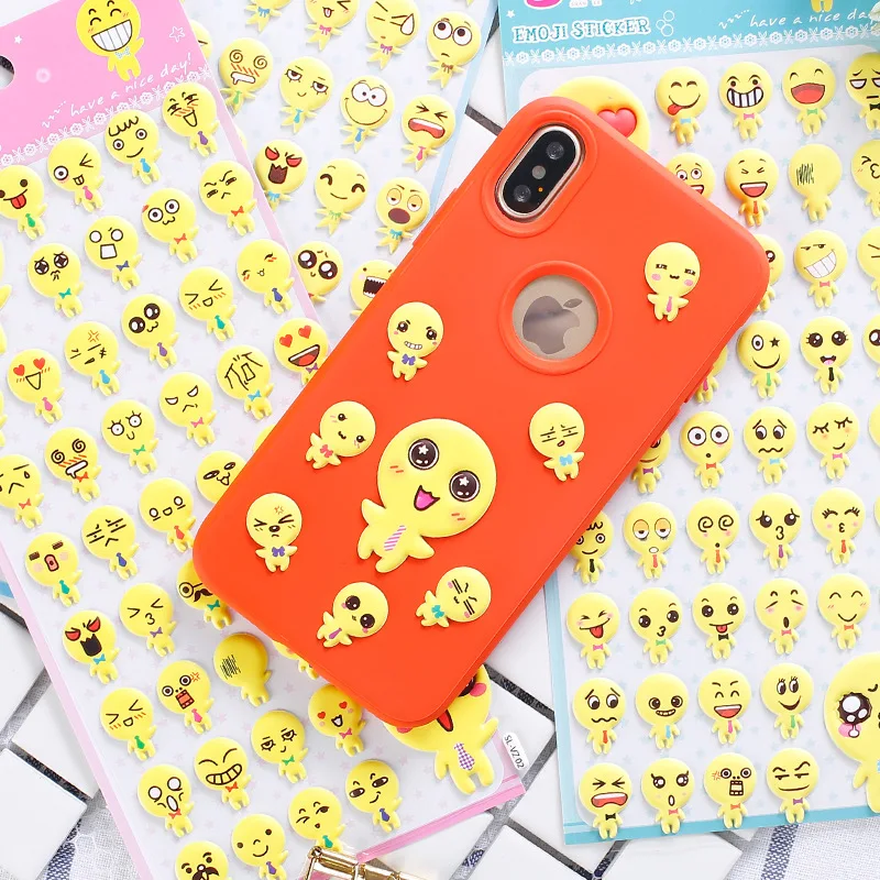 DIY Красочные Прекрасный Выражение kawaii наклейки дневник планировщик журнал Note Diary Бумага Скрапбукинг альбомы фотометка