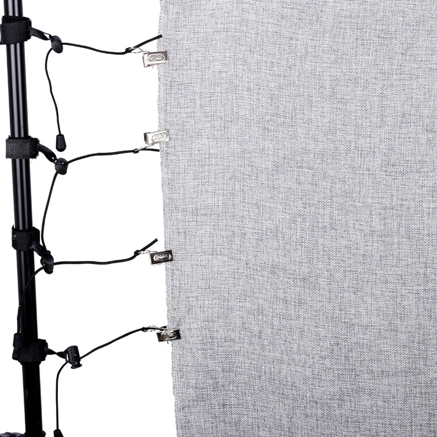 

Gosear 8 PCS Multi-functional Photography Photo Video Studio Background Clips Holder for Green Screen Backdrop Clamps Stand