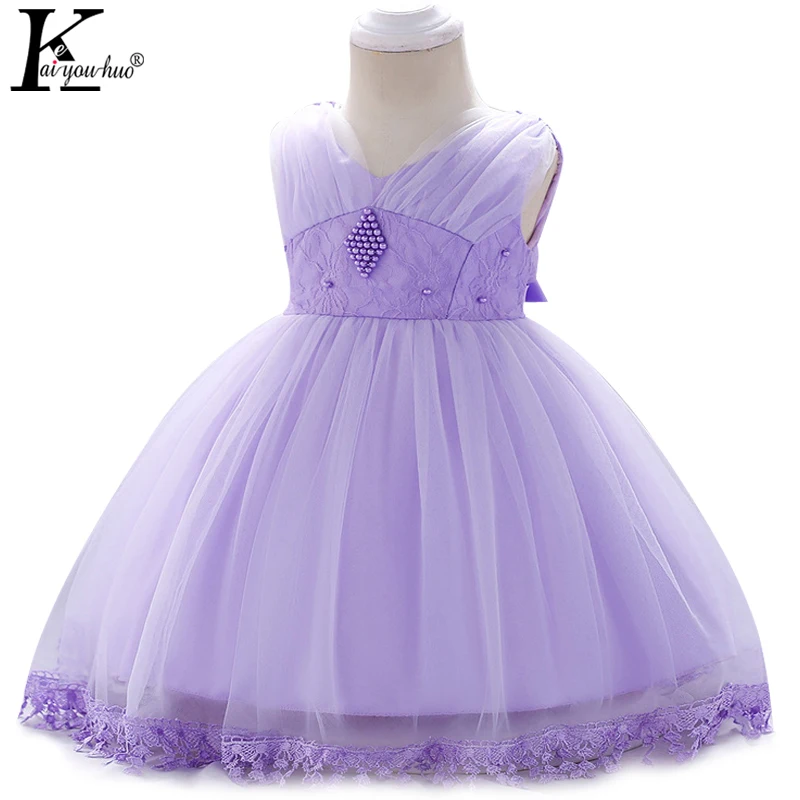 Baby Girl Dress 2018 Winter Christmas Dress Birthday Party Princess Dresses Kids Wedding Dresses For Baby Girl Clothes Vestidos