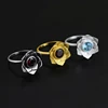 Lotus Fun de Plata de Ley 925 auténtica granate Natural, joyería fina de diseño hecha a mano creativa, anillo de loto puro, anillos para mujer Bisutería ► Foto 3/6