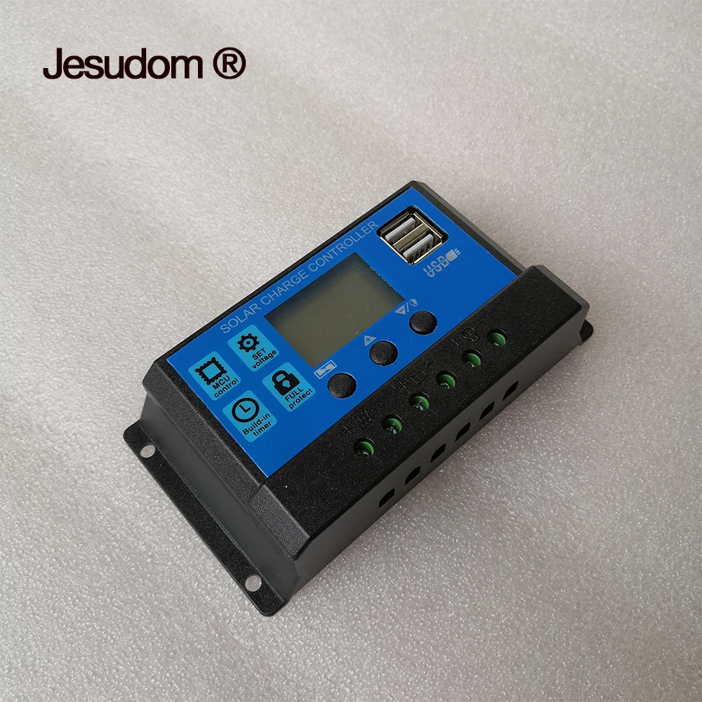 

10 Pieces *30A PWM 12V24V Auto.Solar Charge Controller PWM Solar battery charger Solar PV Regulators with LCD & 5V USB