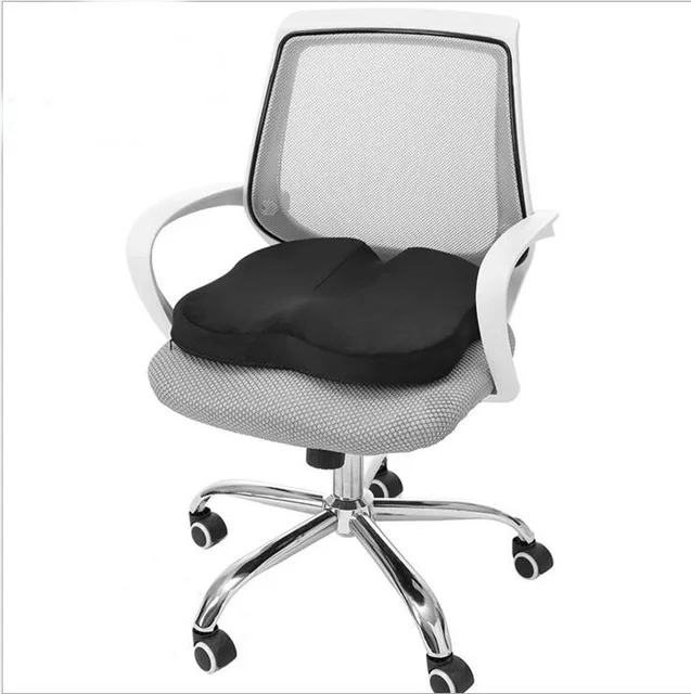 Orthopedic Comfortable Corrects Postures Plush Fabric Memory Foam Orthopedic Comfortable Corrects Postures Plush Fabric Memory Foam Coccyx Wheelchair Sofa Chair Car Outdoor Seat