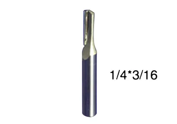 

1Pc Double Flute Straight Cutting CNC Router Bit Flush Trim bit Mill Cutter Slot Carving Tool high quality