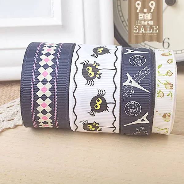 

Pattern ribbon tape ribbon ribbon bow DIY materials