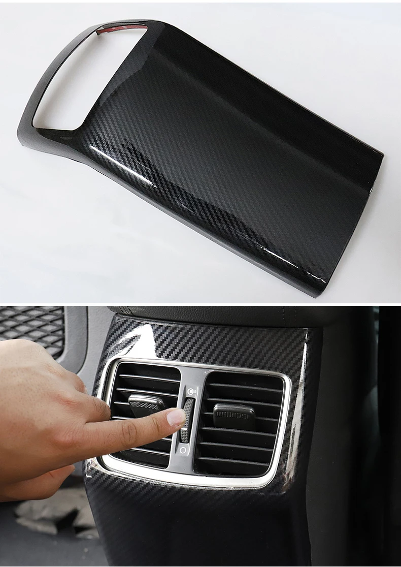 ABS Car Rear Armrest Box Panel Cover Children Anti Kick Protective Case For Hyundai Tucson Accessories