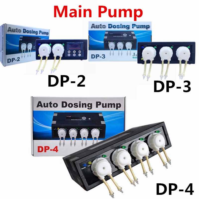 Автоматическое дозирование насос автоматический аквариумный дозатор насос для автоматический дозирующий насос для аквариума коралловый риф аквариум 4 основной насос и 2 раб насос