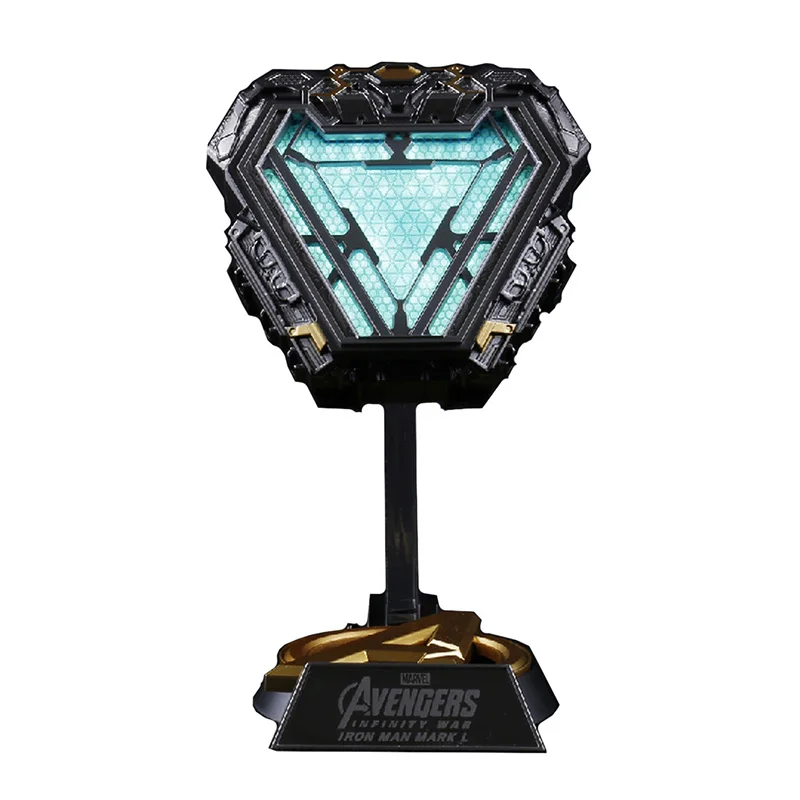 1:1 Scale Iron Man MK50 Arc Reactor With Stand Collectible Action Figure Model Toys MARK 50 Ironman Reactor Gifts For Men Kids