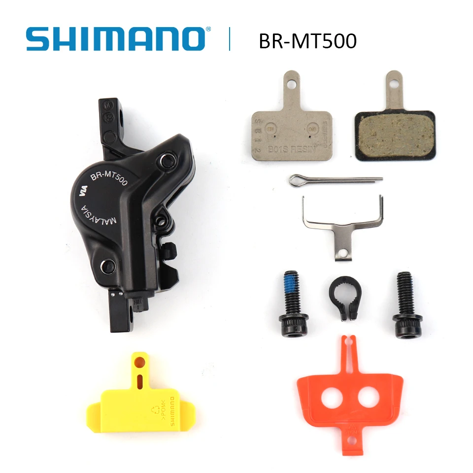 SHIMANO BR-MT400 Mountain Bike Hydraulic Disc Brake Caliper Incl B01S ...