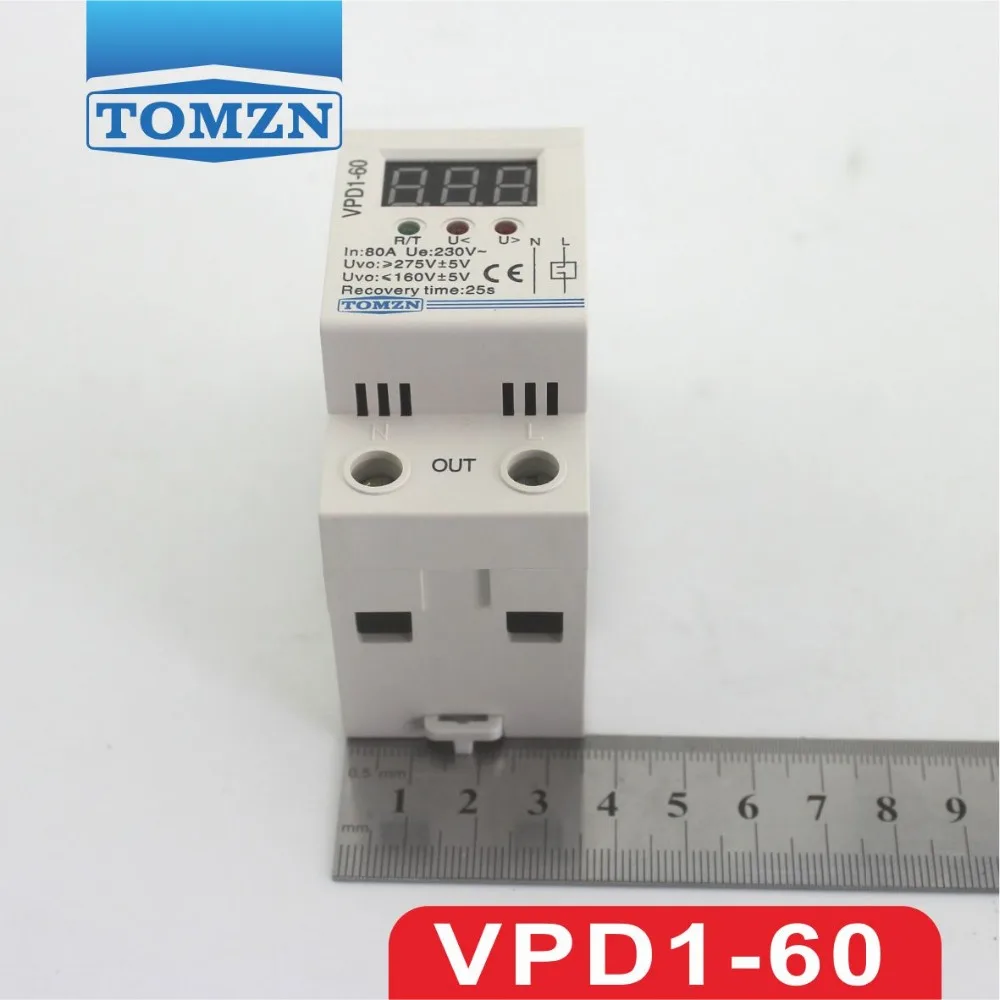 Купить 60А 220 в автоматическое подключение перенапряжения и ...