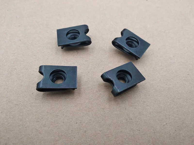 Plastic license plate nut set for all models.
