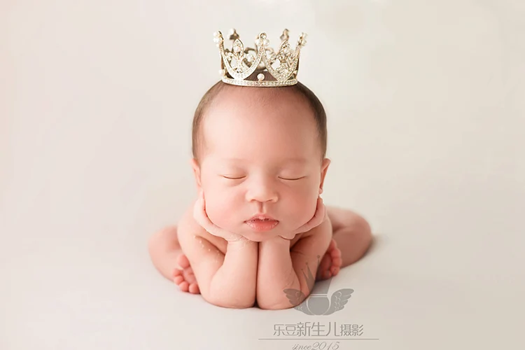 مستلزمات تصوير على تاج للأطفال حديثي الولادة مستلزمات زينة لصغار الأطفال الرضع والبنات والأولاد الفوتوغرافي على شكل - AliExpress