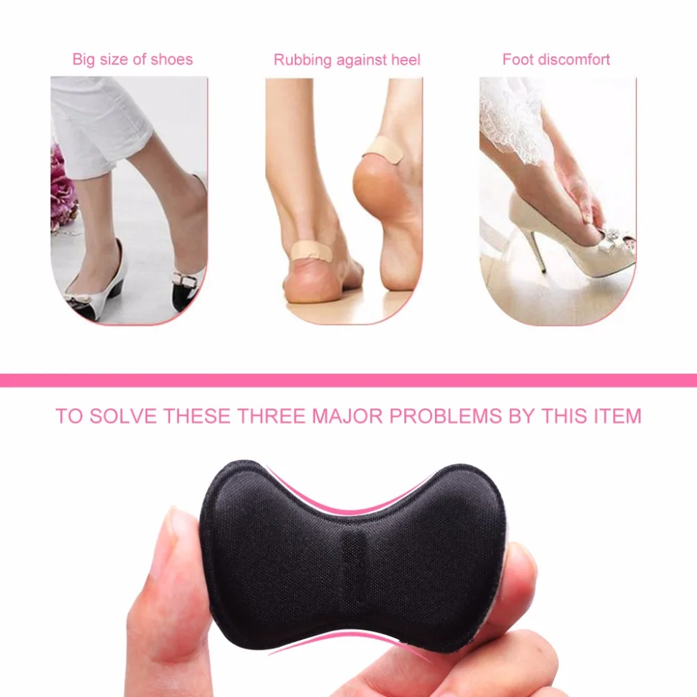 Pair of Self-adhesive Heel Pads Thickening & Soft Foam Foot Care Protector Tool (8)