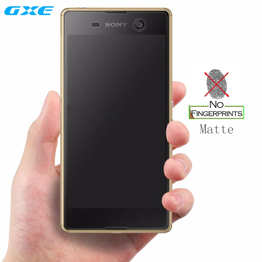 

No Fingerprint Matte Tempered Glass Screen Protector for Sony Xperia Z1 Z2 Z3 Z4 Z5 Premium M4 M5 C5 Frosted Film