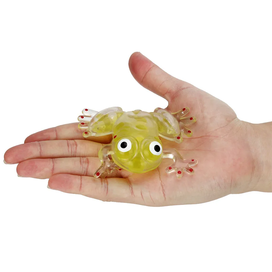 Новинка 6 см шарик для снятия стресса липкие сжимающие Frogs рельефный питчер