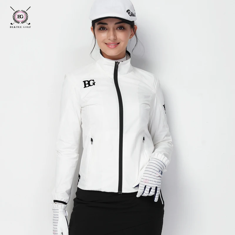

Autumn and winter new golf apparel women's windbreaker golf windproof warm long-sleeved jacket ladies shirt