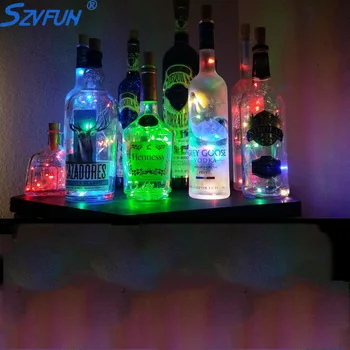 

Bottle Lights String 20 LED String Wine Bottle Lights Garland LED Lichterkette Party Christmas Home Decoration Lights Dropship