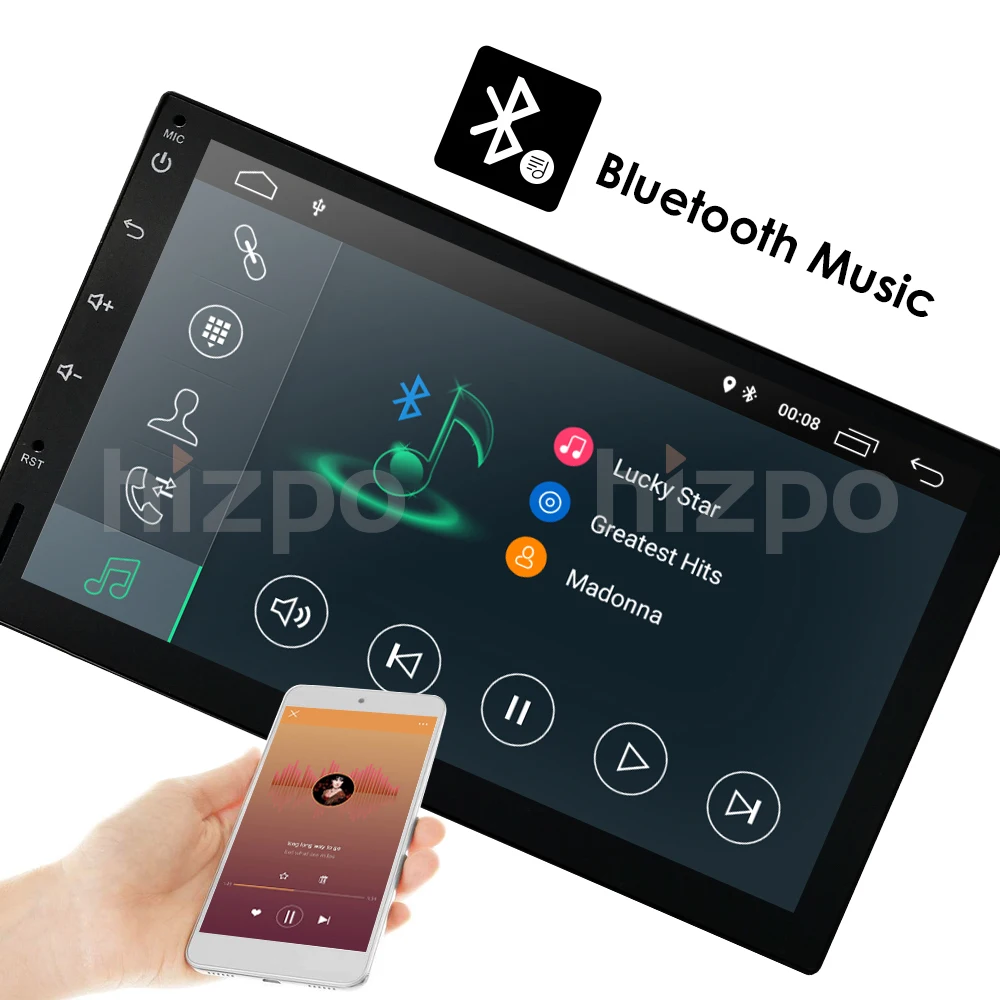 Discount 2 din Android 8.1 QuadCore radio gps multimedia navigation audio For Nissan BYD TOYOTA HD 7inch universal Car Navi player DAB BT 12 Discount 2 din Android 8.1 QuadCore radio gps multimedia navigation audio For Nissan BYD TOYOTA HD 7inch universal Car Navi player DAB BT 12
