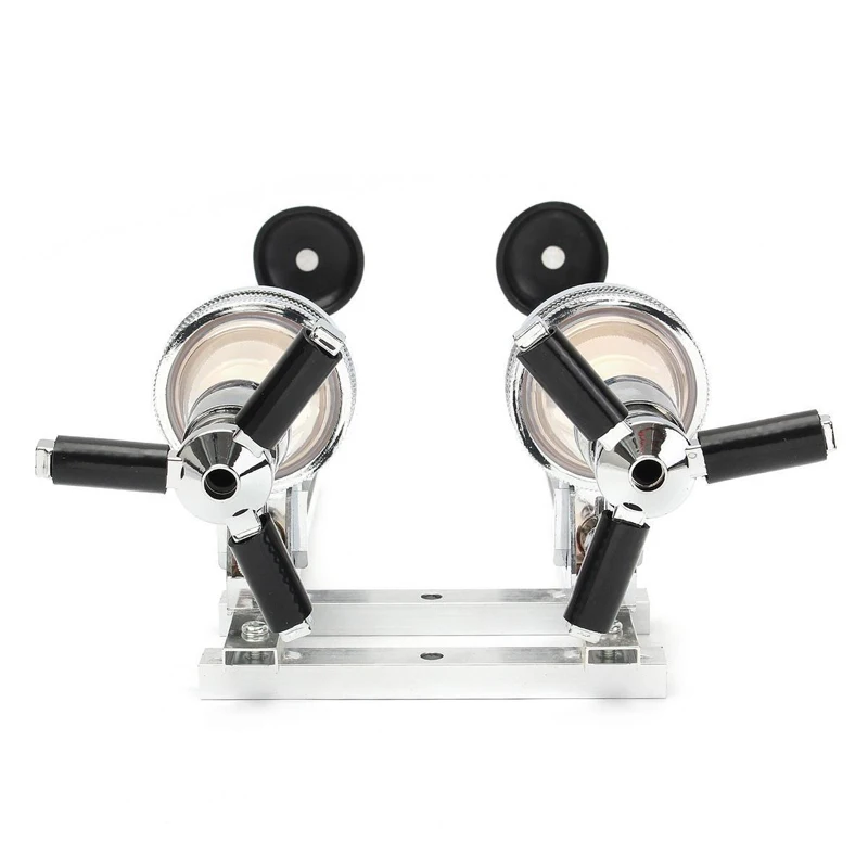 1pc 2 Bottle Liquor Dispenser Wine Pourer Bottle Wall Mounted Cocktail Juice Beverage Beer Spirits Whiskey Spout Stopper