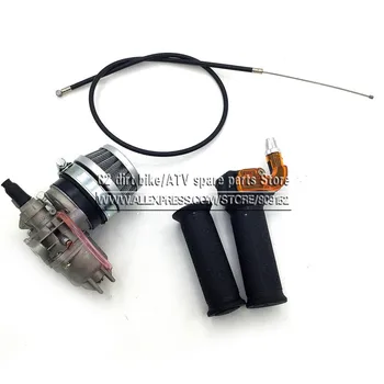 

Throttle Settle Grip Cable Carburetor Air Filter Kit For 47cc 49cc Mini Pocket bike dirt bike racing ATV Quad 2 stroke engine