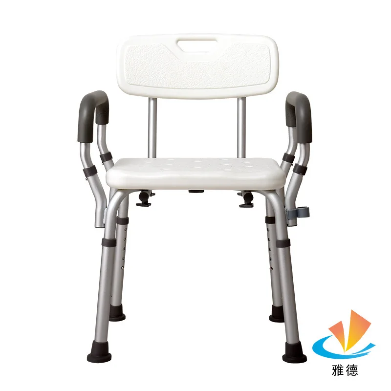 

NEW bath chair elderly pregnant women disabled bathroom shower chair bath stool aluminum alloy anti-slip stool