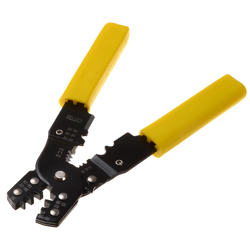 

Multifunctional Cold-Pressed Terminals Wire Crimp Pliers 0.5mm-6.0mm2 Cable Cutters Network Tools Crimper AWG 22-10 Terminator