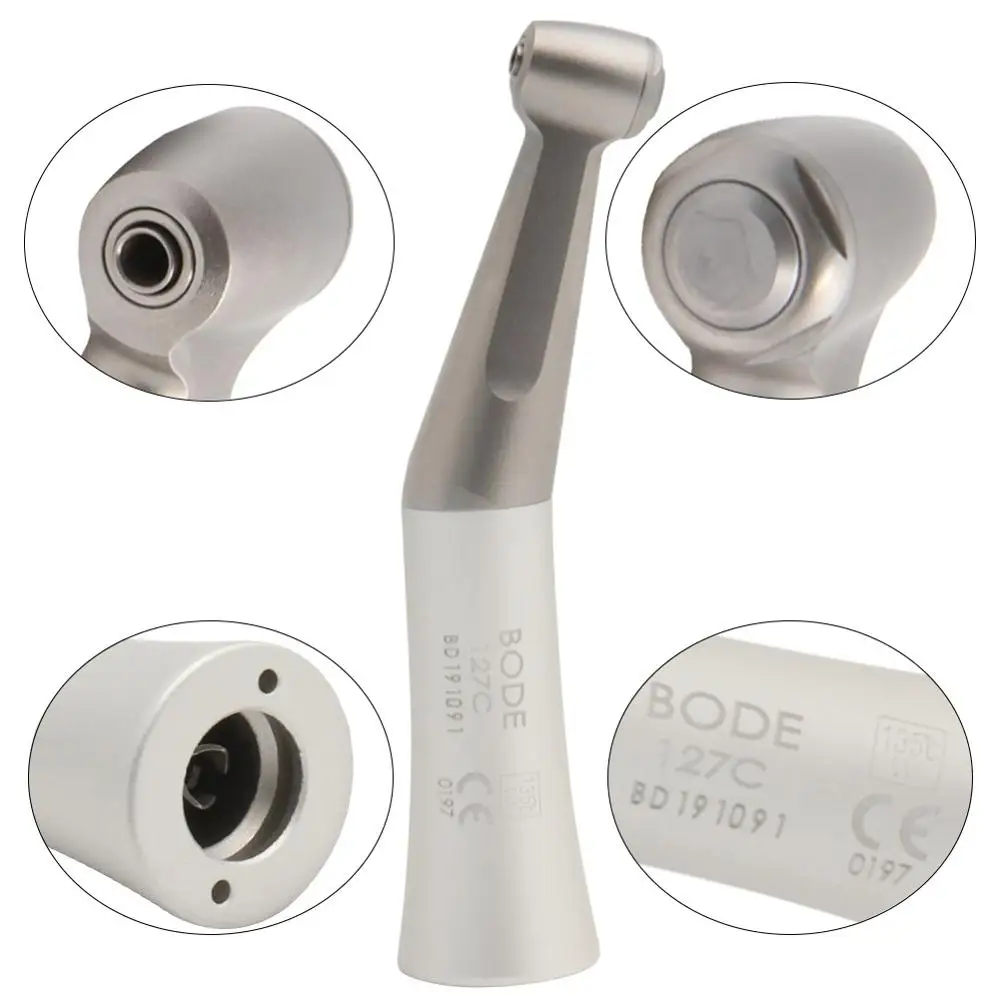 

Dental Low Speed Handpiece Air Turbine Dental Contra Angle Handpiece 127C Upgraded