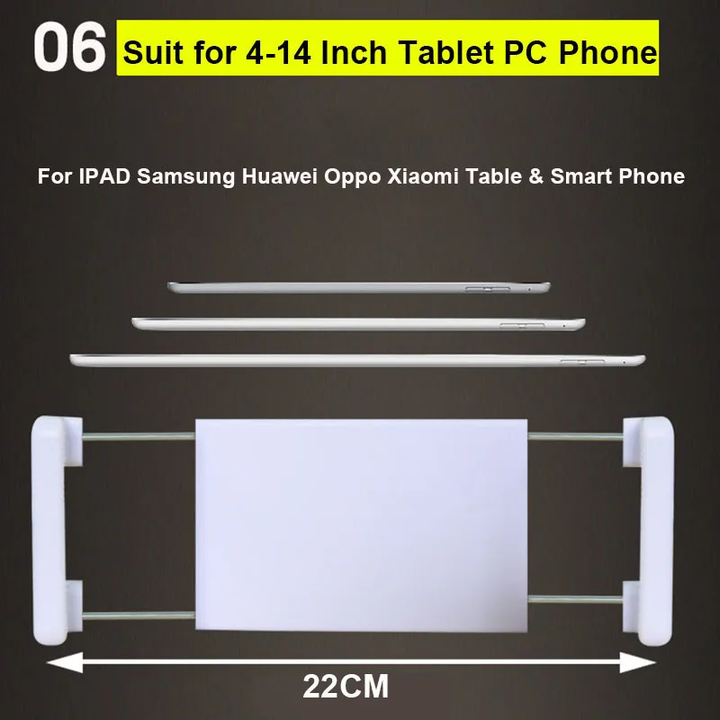 Folding Long flexible Arm Tablet Holder Phone Stand For Ipad Samsung Kindle support 12.9 inch Lazy Bed Tablet Mount Bracket