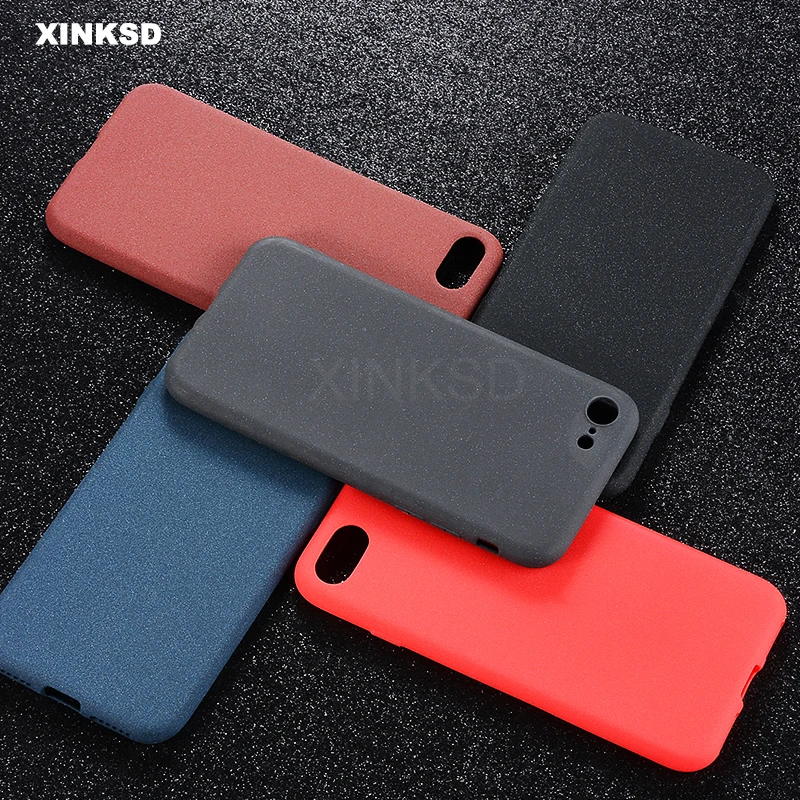 

Color TPU Silicone Frosted Matte Case For iPhone 7 8 Plus 6 6s X Plus 5 5S Soft Back Cover for iPhone 6 6 Plus 7 8 X 5 5S Case