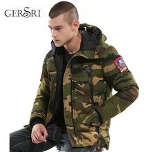 Gersri New Brand Men Winter Thermal Parka Military Tactical Warm Down Cotton Padded Hooded Jacket Waterproof Male Jacket Outwear цена Gersri New Brand Men Winter Thermal Parka Military Tactical Warm Down Cotton Padded Hooded Jacket Waterproof Male Jacket Outwear цены онлайн