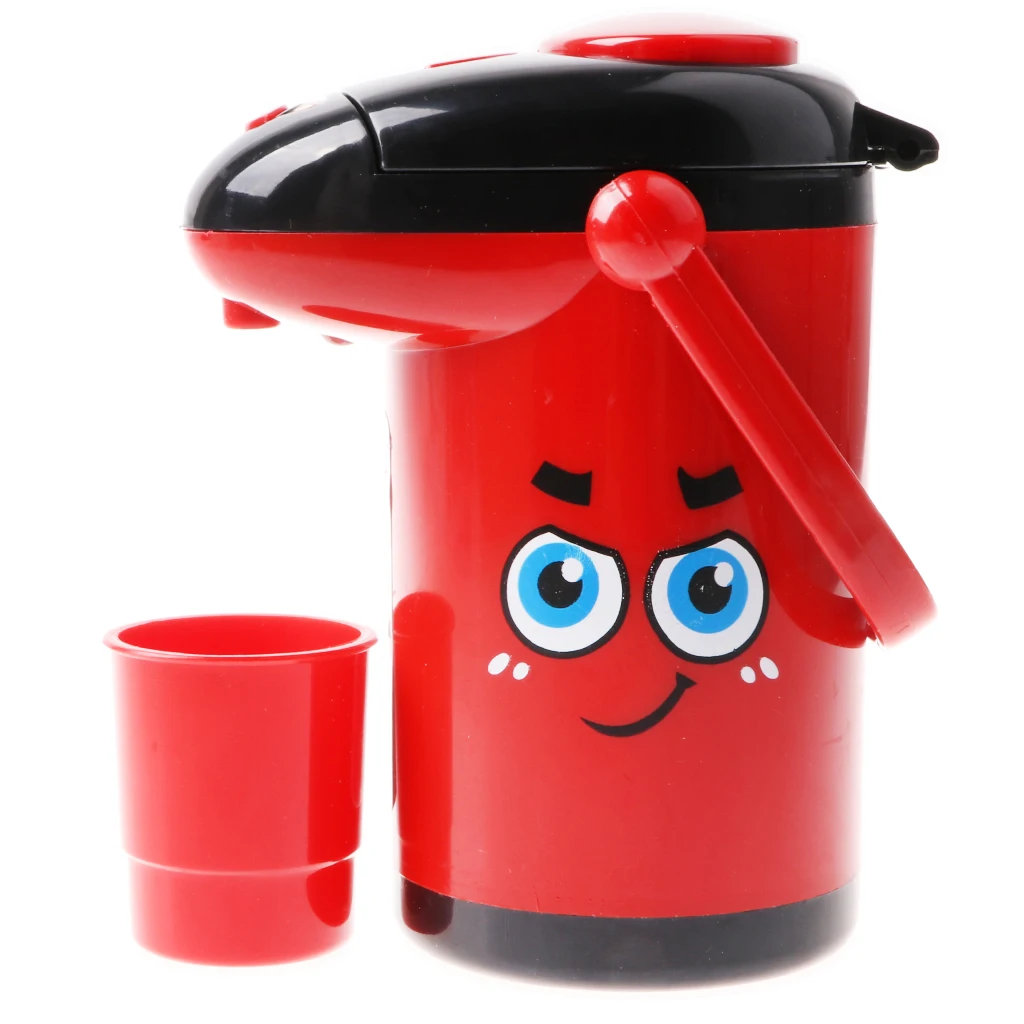 Simulation Electric Kettle Home Appliances Toys w/ Sounds & Lights - Baby Kids Pretend Play Kitchen Cooking Play Food Set Toy