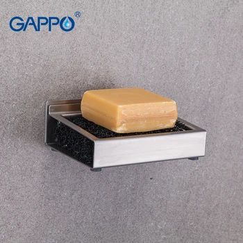 

GAPPO Soap Dishes stainless steel bathroom soap box container holder Case Soap Holder