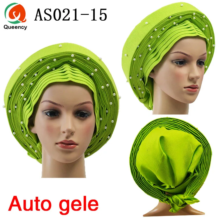 Queency Африканский готовые дамы Асо Оке авто-геле Headtie для свадьбы Multi-Цвет доступны DHL AS021